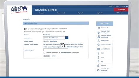 Steps to Open Al Jawhara Account Through NBK .